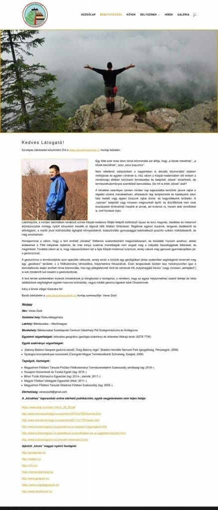 akovekmeselnek weboldal fejlesztés