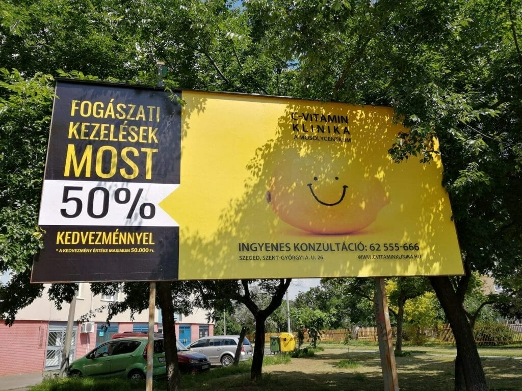 Cvitamin Klinika Óriásplakát