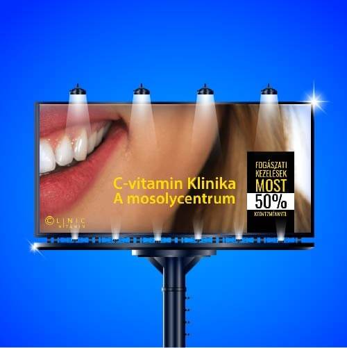 Cvitamin Klinika Óriásplakát