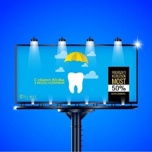 Cvitamin Klinika Óriásplakát