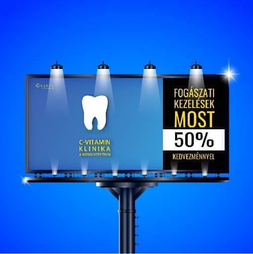 Cvitamin Klinika Óriásplakát