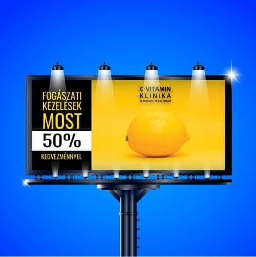 Cvitamin Klinika Óriásplakát