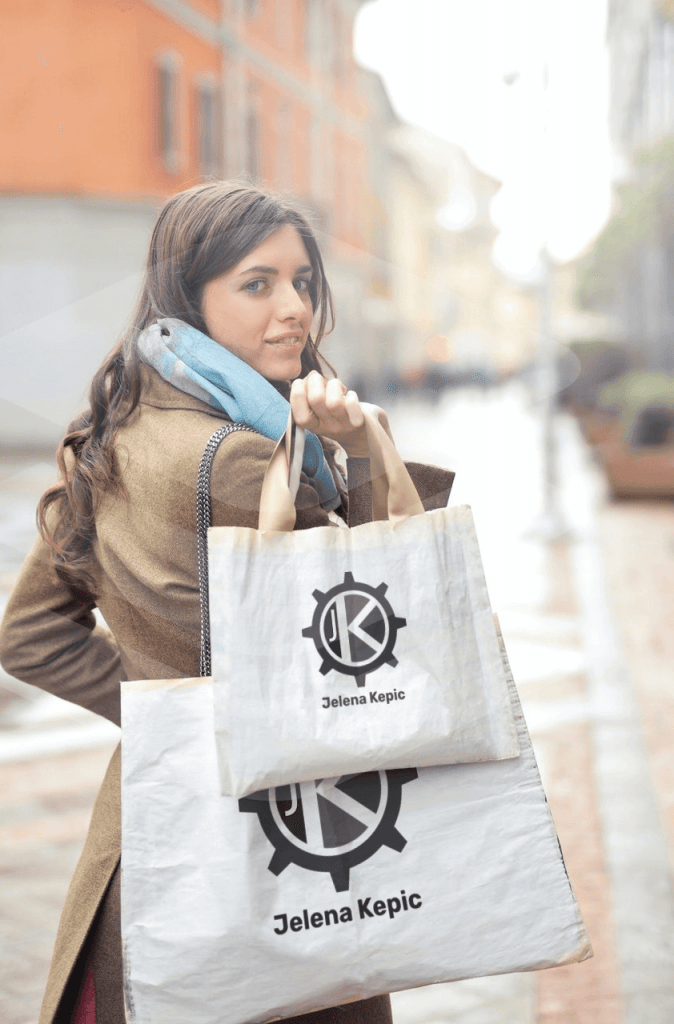 JElena Kepic logó mockup