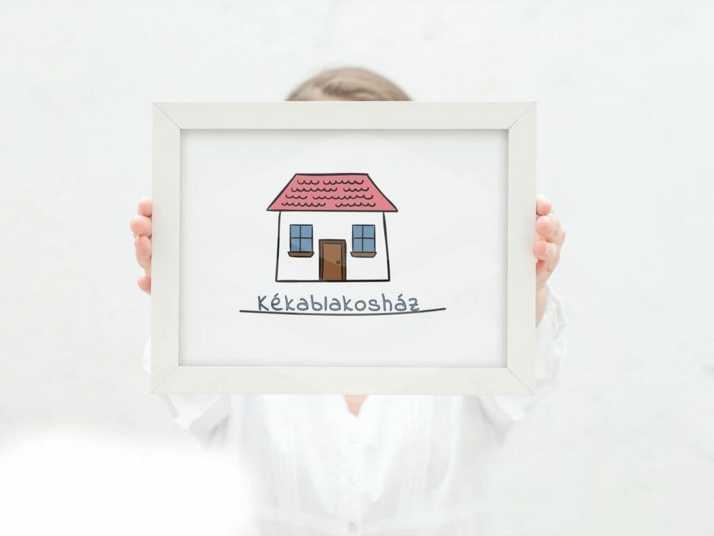 Kekablakosház logó