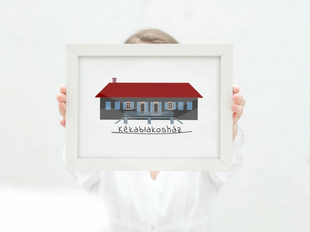 Kekablakosház logó