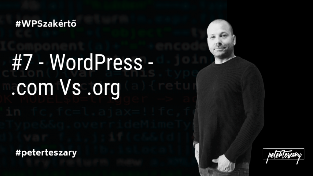 #7 - WordPress Tutorial - .org Vs .com