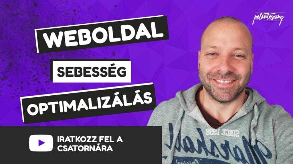 01 – Weboldal Sebesség Optimalizálása #wp101